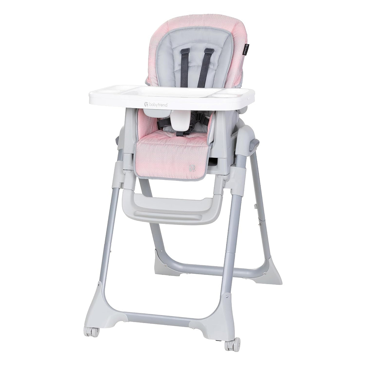 Baby Trend Everlast - Silla alta 7 en 1, color piedra rosa
