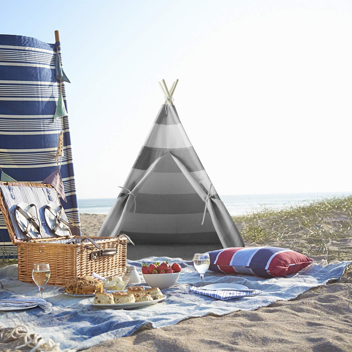 Tienda de campaña tipi para niños y niños, tienda de campaña de int...