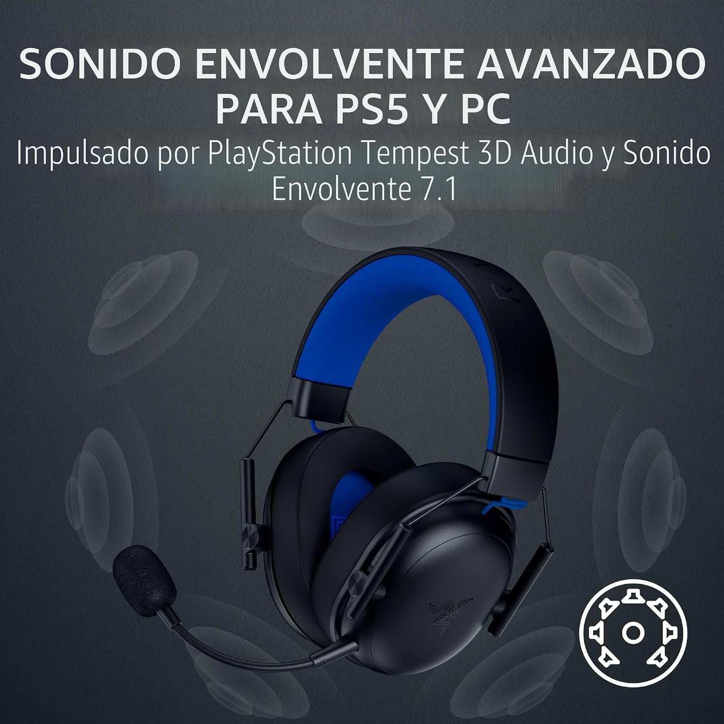 Razer BlackShark V3 X HyperSpeed Auriculares inalámbricos para jueg...