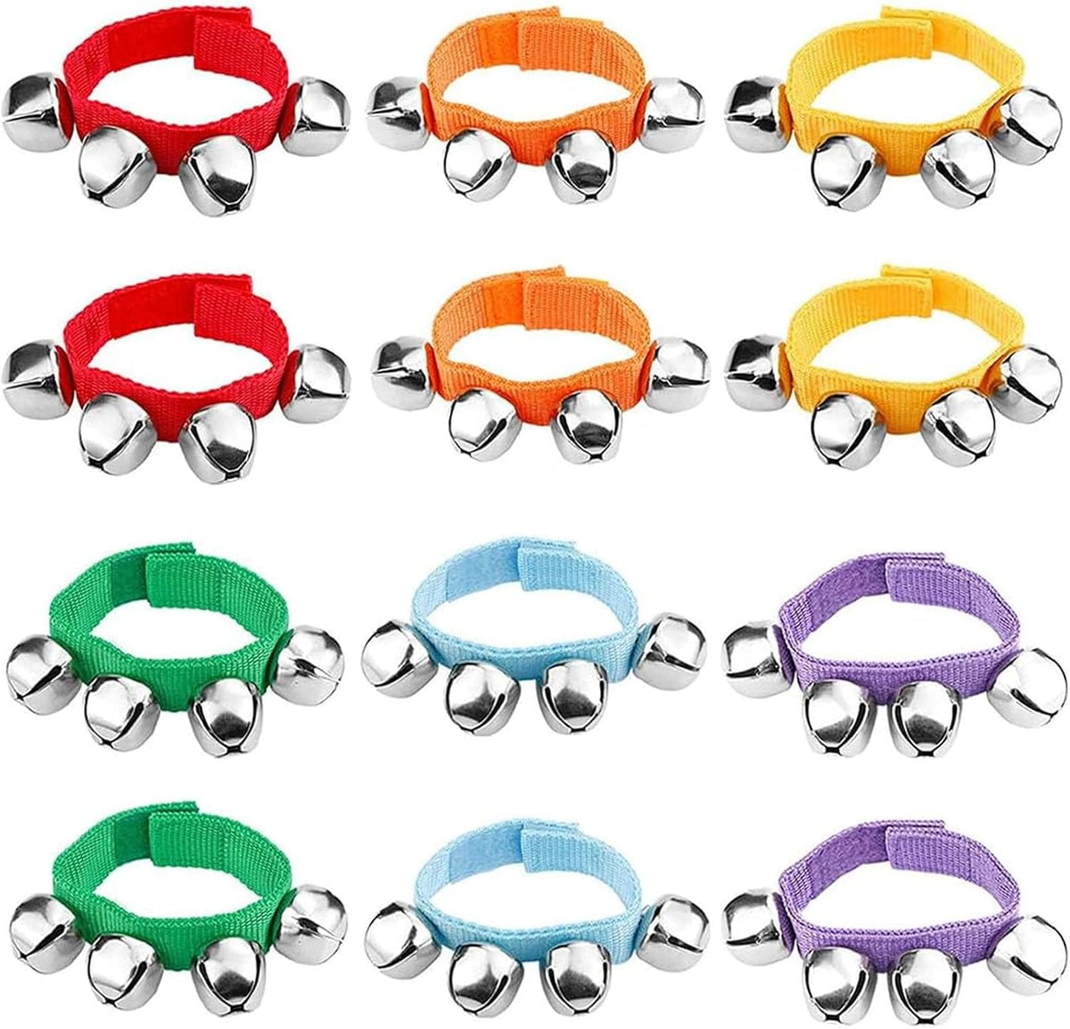 POPLAY Jingle Bells, 12 unidades de instrumentos musicales para niñ...