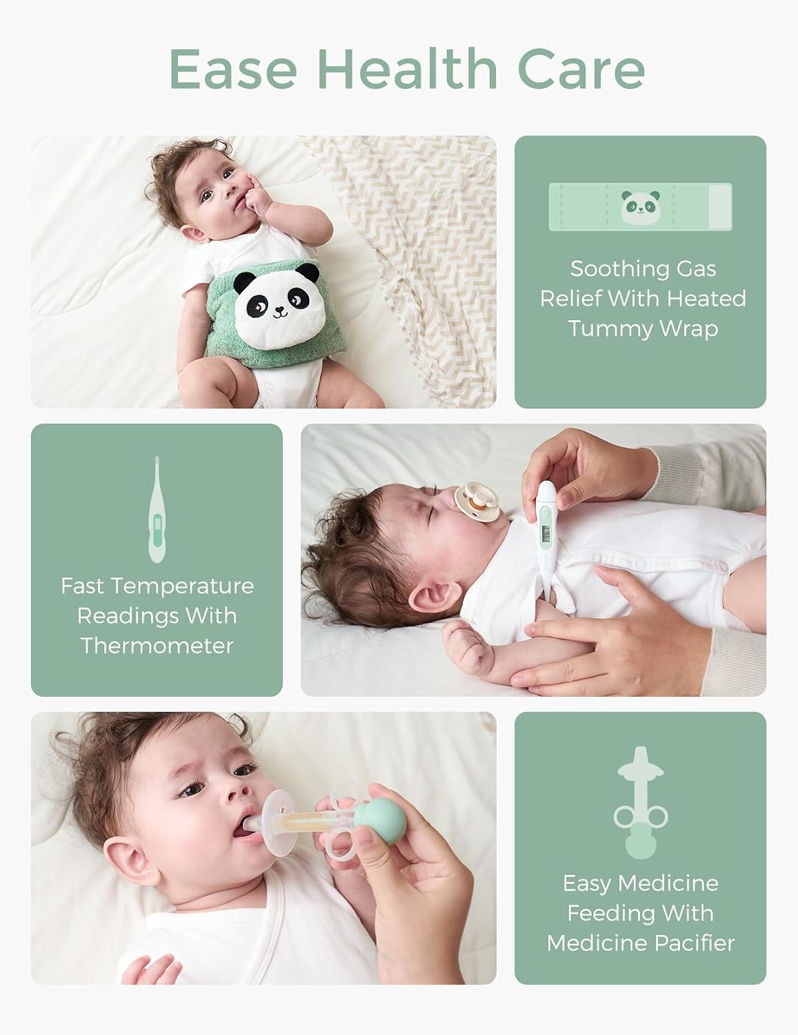 Momcozy Kit Elite para bebé, regalo superior para baby shower y kit...