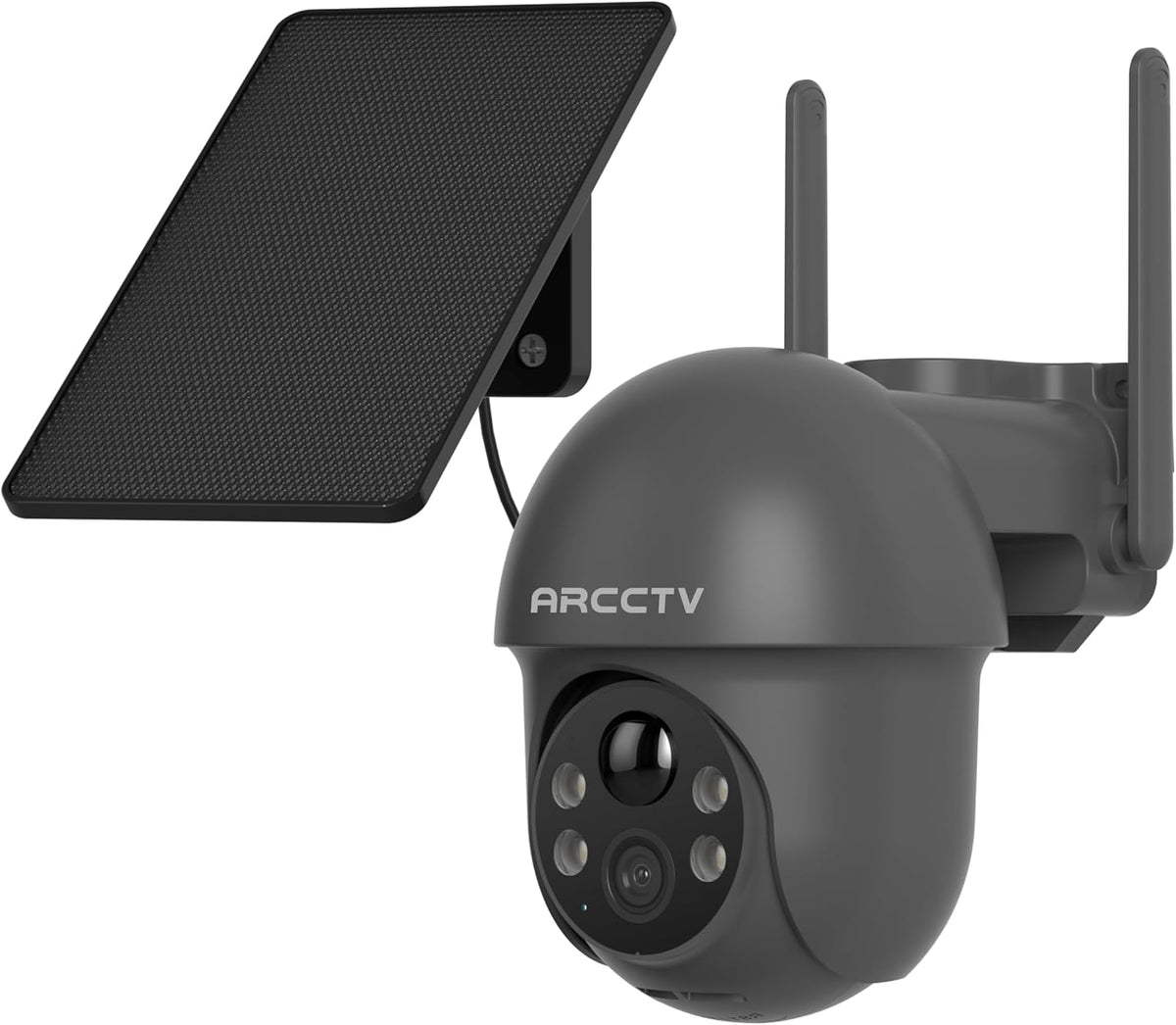 Cámaras de seguridad ARCCTV inalámbricas para exteriores con energí...