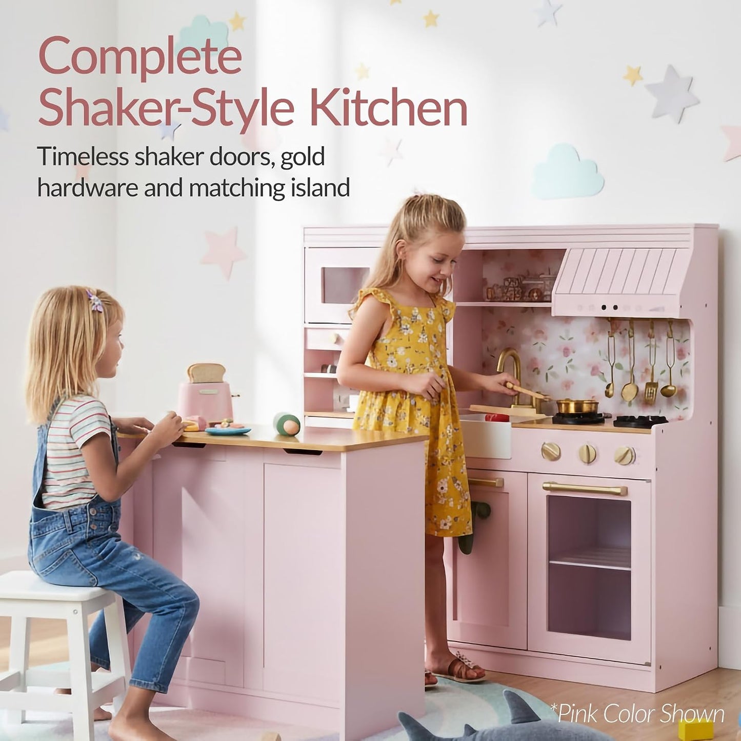 Best Choice Products Cocina de juego de simulación para niños, jueg...