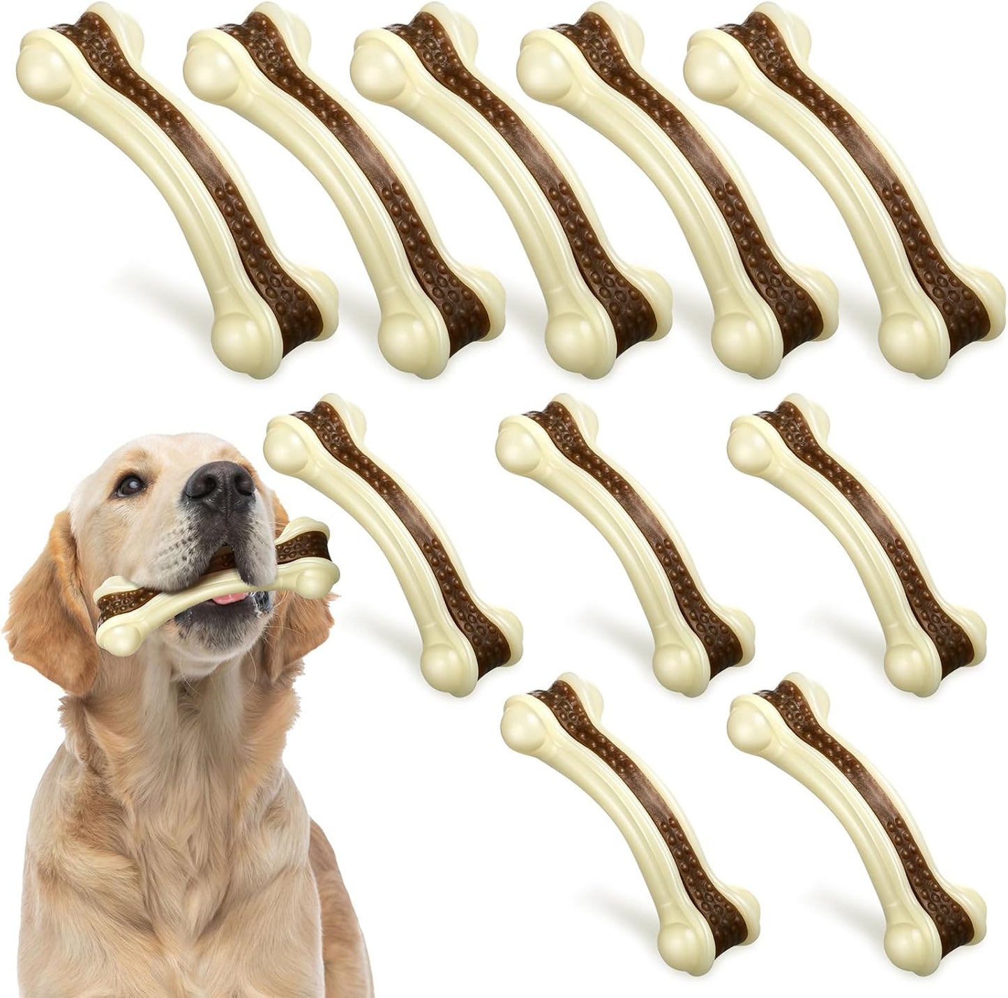 Sosation 10 piezas de juguetes masticables para perros masticadores...