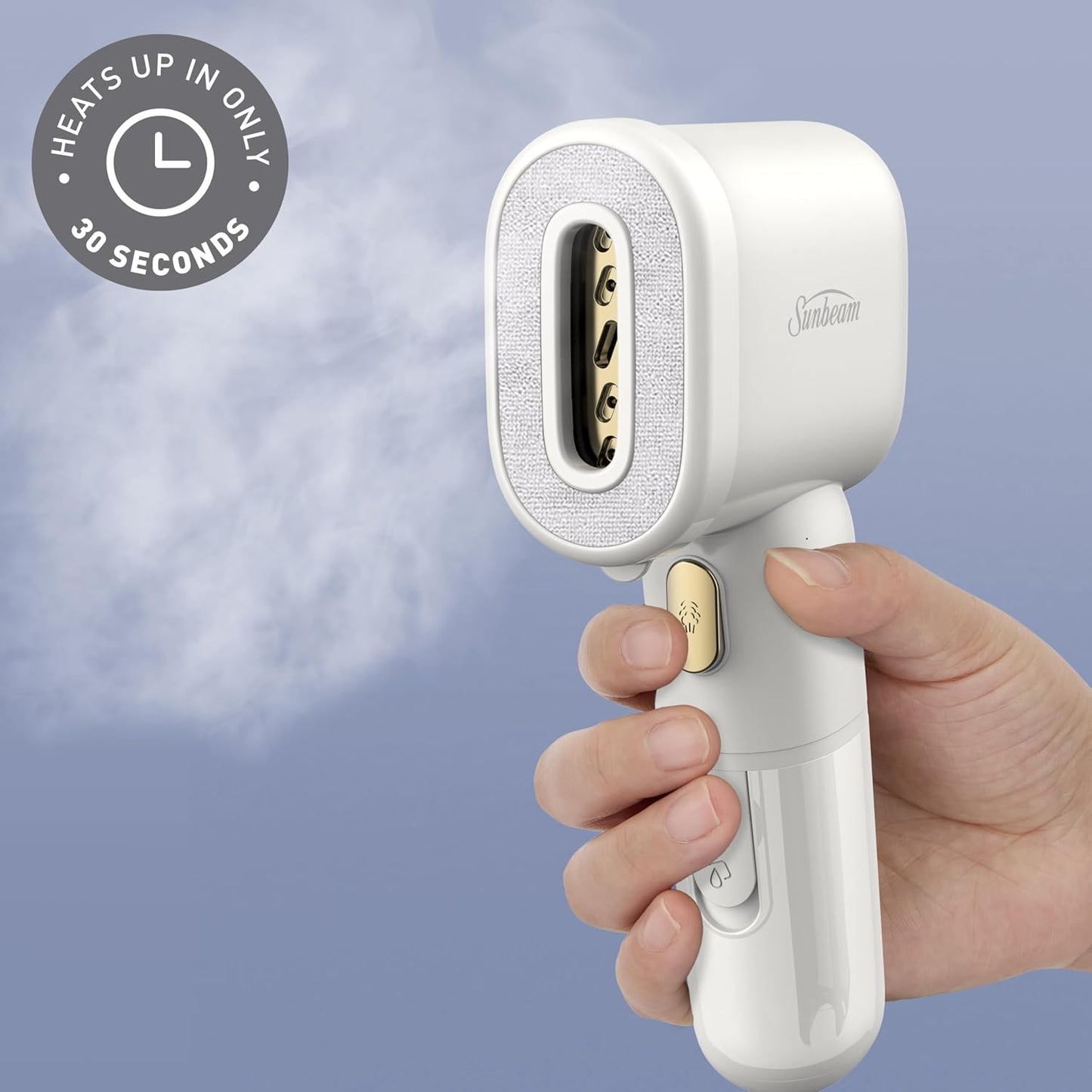 Sunbeam MiniPower 1000W Vaporizador Portátil para Ropa \u2013 Placa...