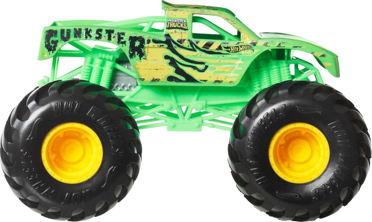 Hot Wheels Monster Trucks, camión monstruo de gran tamaño, camión d...