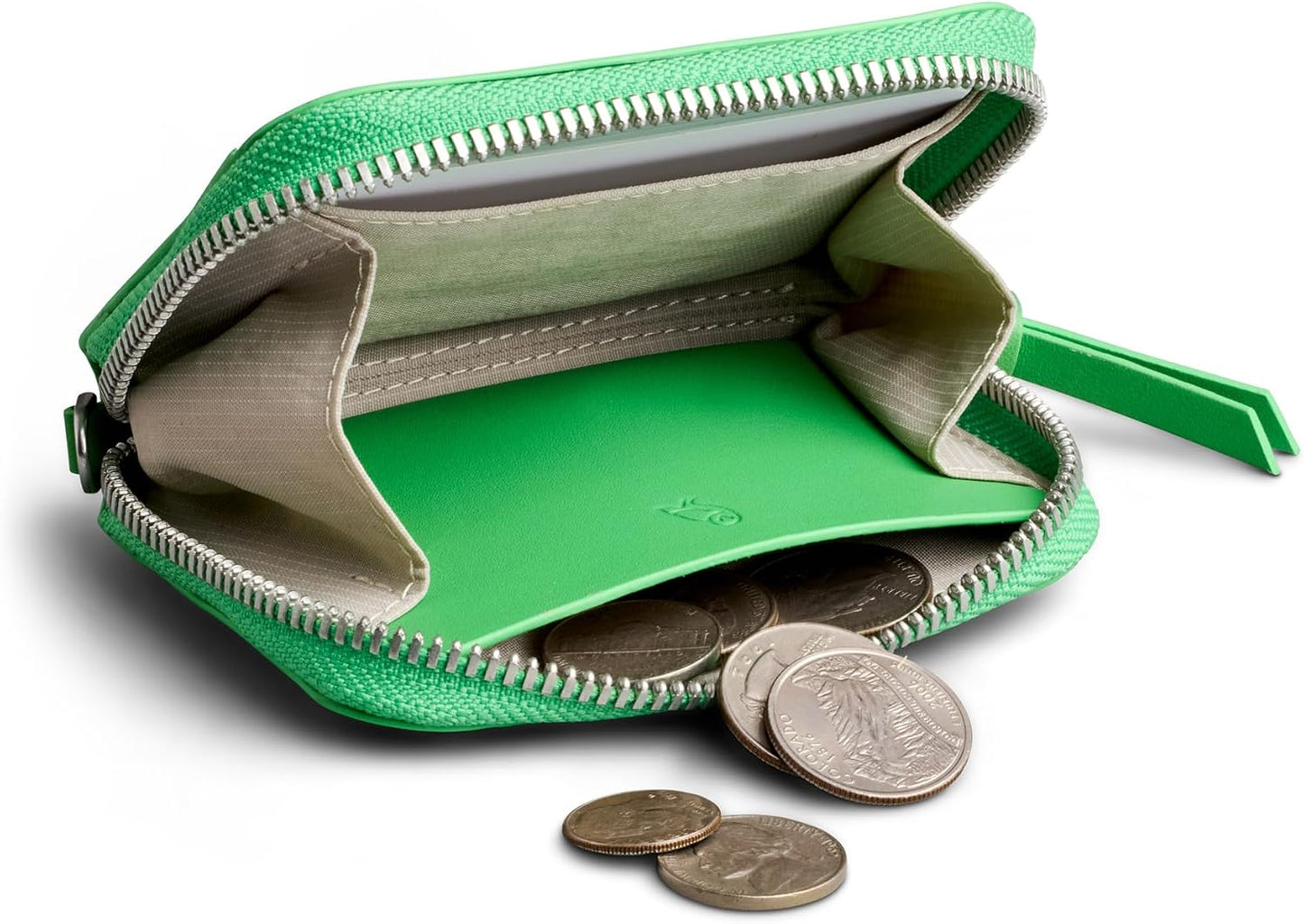 Bellroy Folio Piccolo (cartera pequeña de piel con cremallera para...