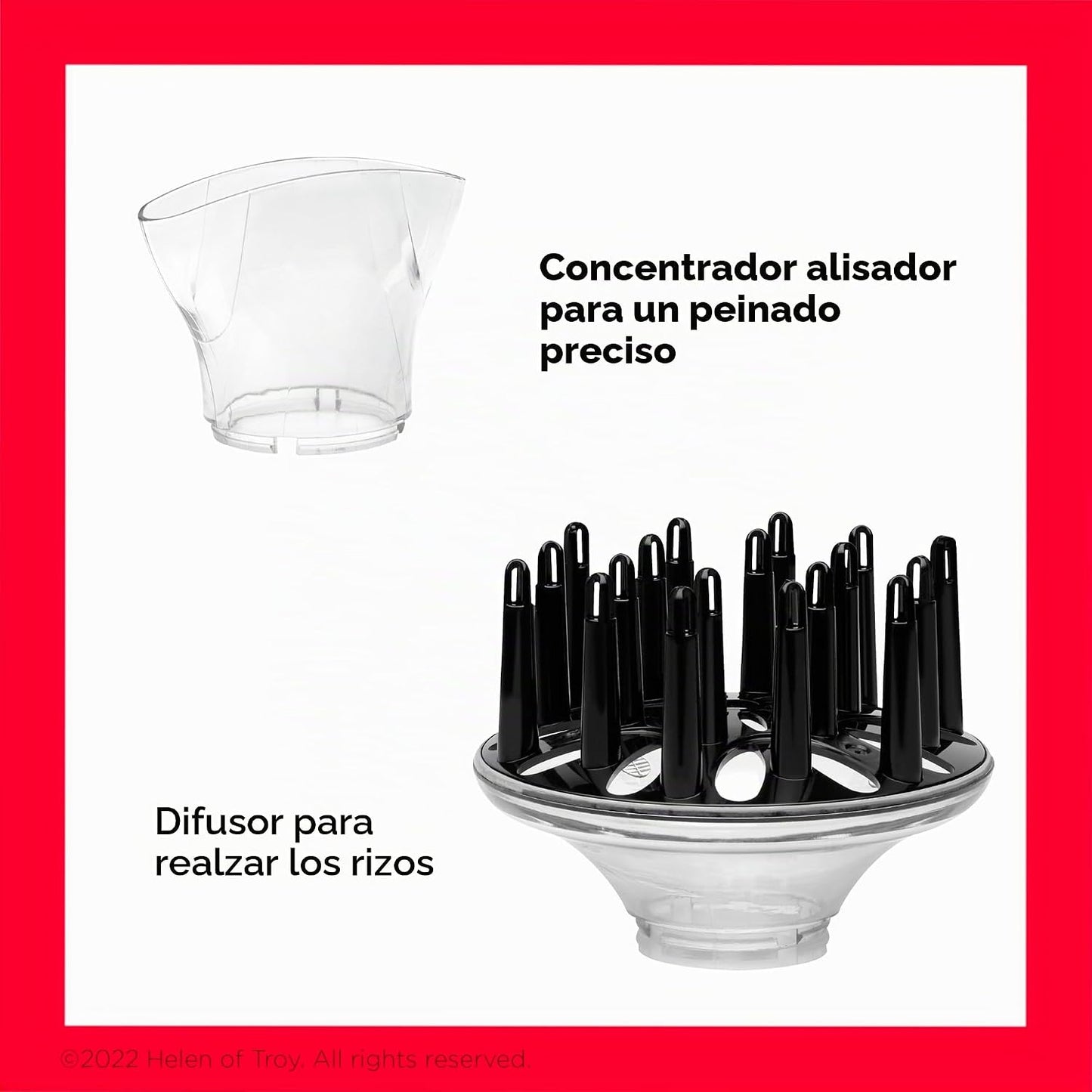 REVLON Volume Booster, Secador de Cabello con Difusor Potenciador d...