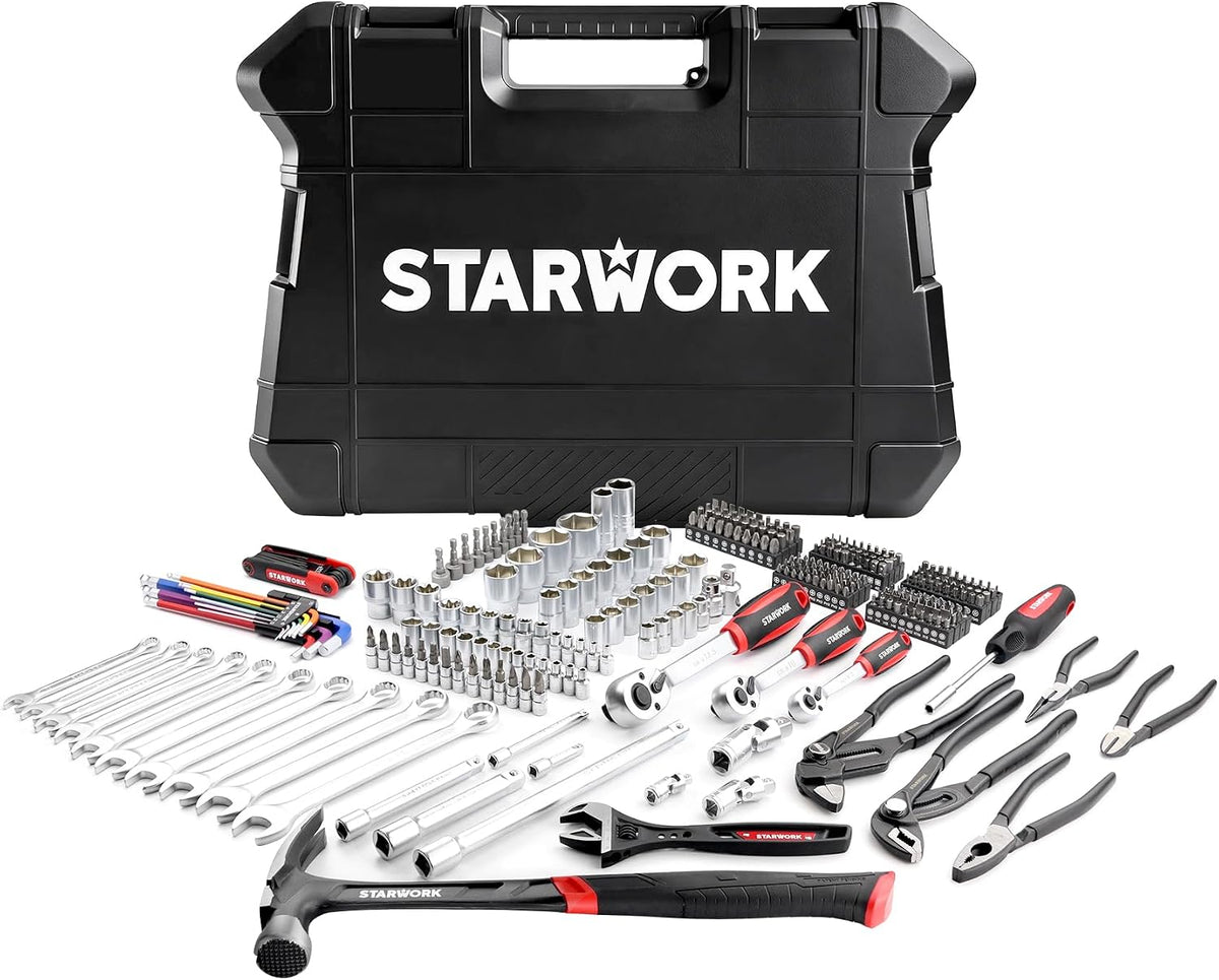 STARWORK TRUE MECHANIC™ Juego de herramientas mecánicas de 324 piez...