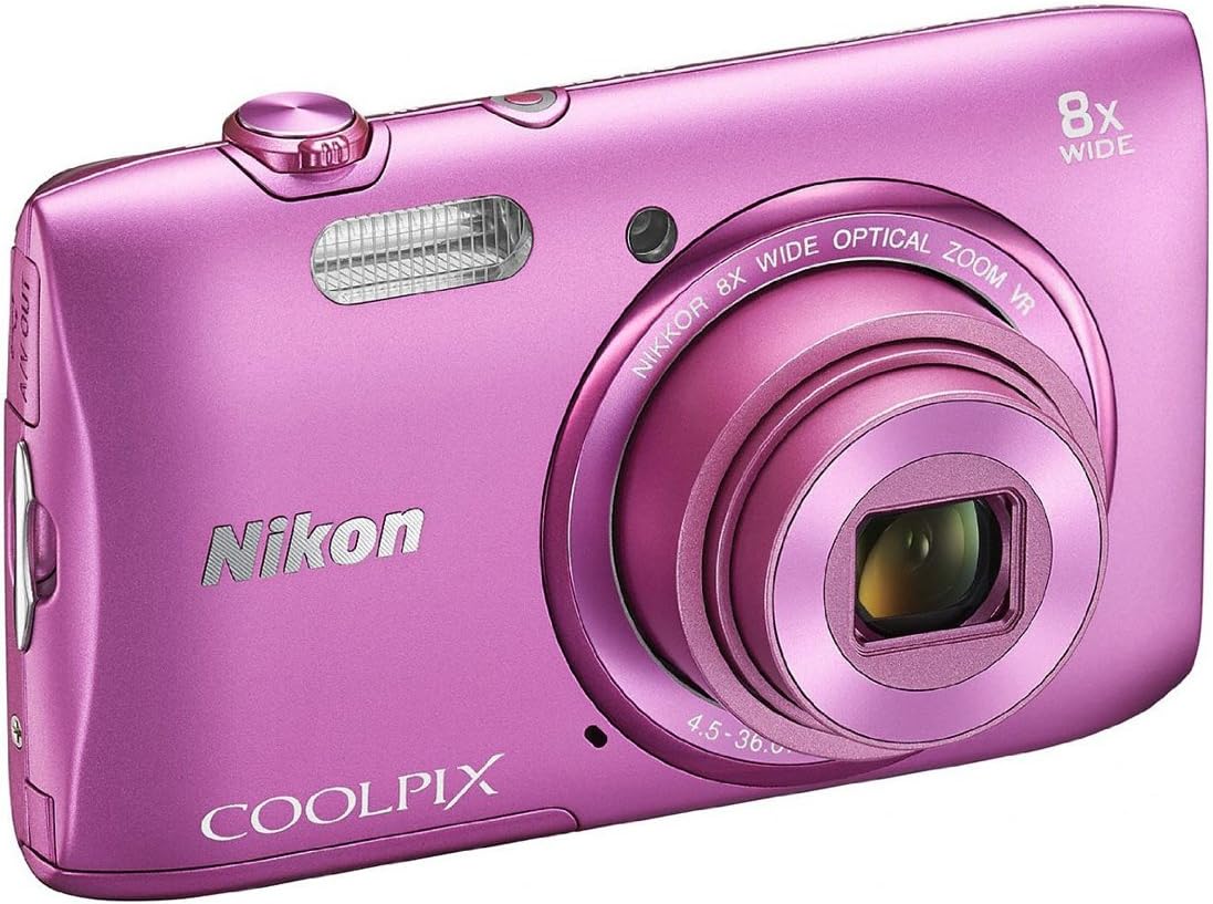 Nikon COOLPIX S3600 Cámara digital de 20.1 MP con lente NIKKOR de a...