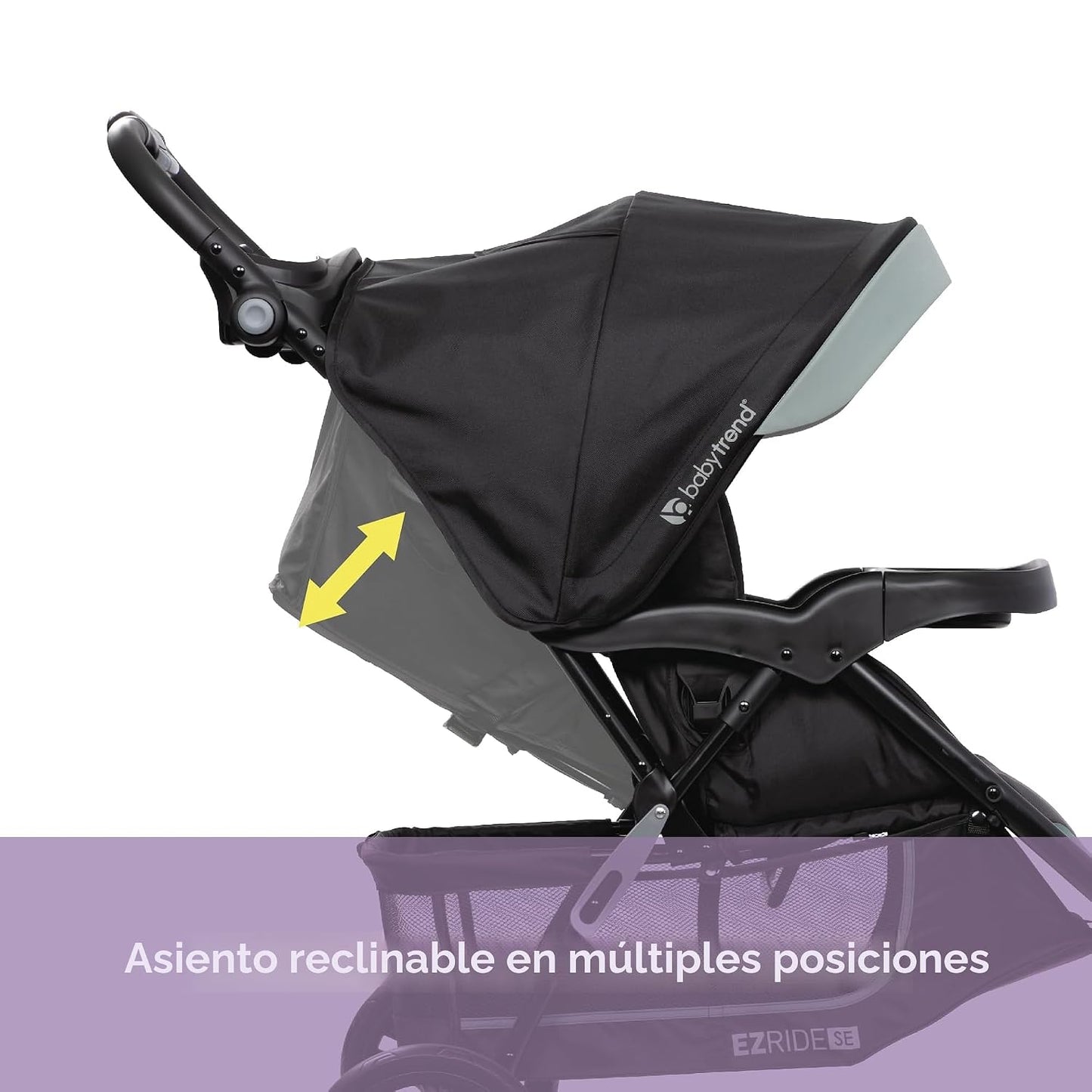 Sistema de viaje Baby Trend EZ Ride SE con asiento de auto infantil...