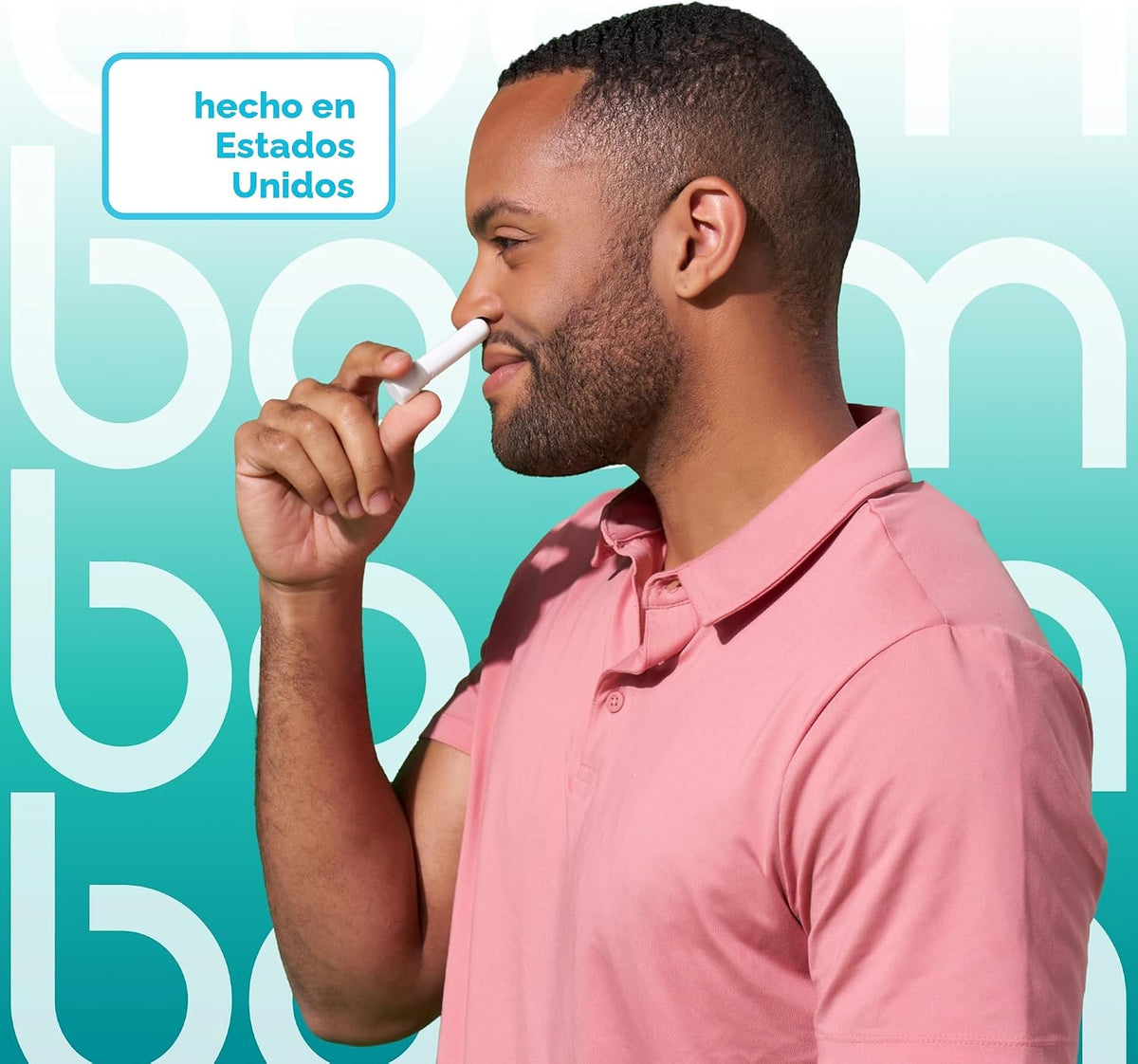 BoomBoom Barra nasal, aceites esenciales + inhalador de mentol, men...