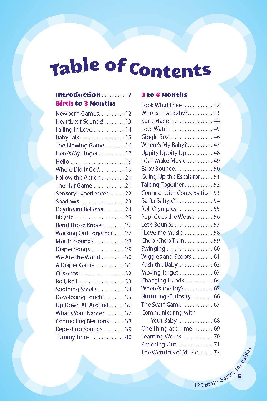 125 juegos mentales para bebés