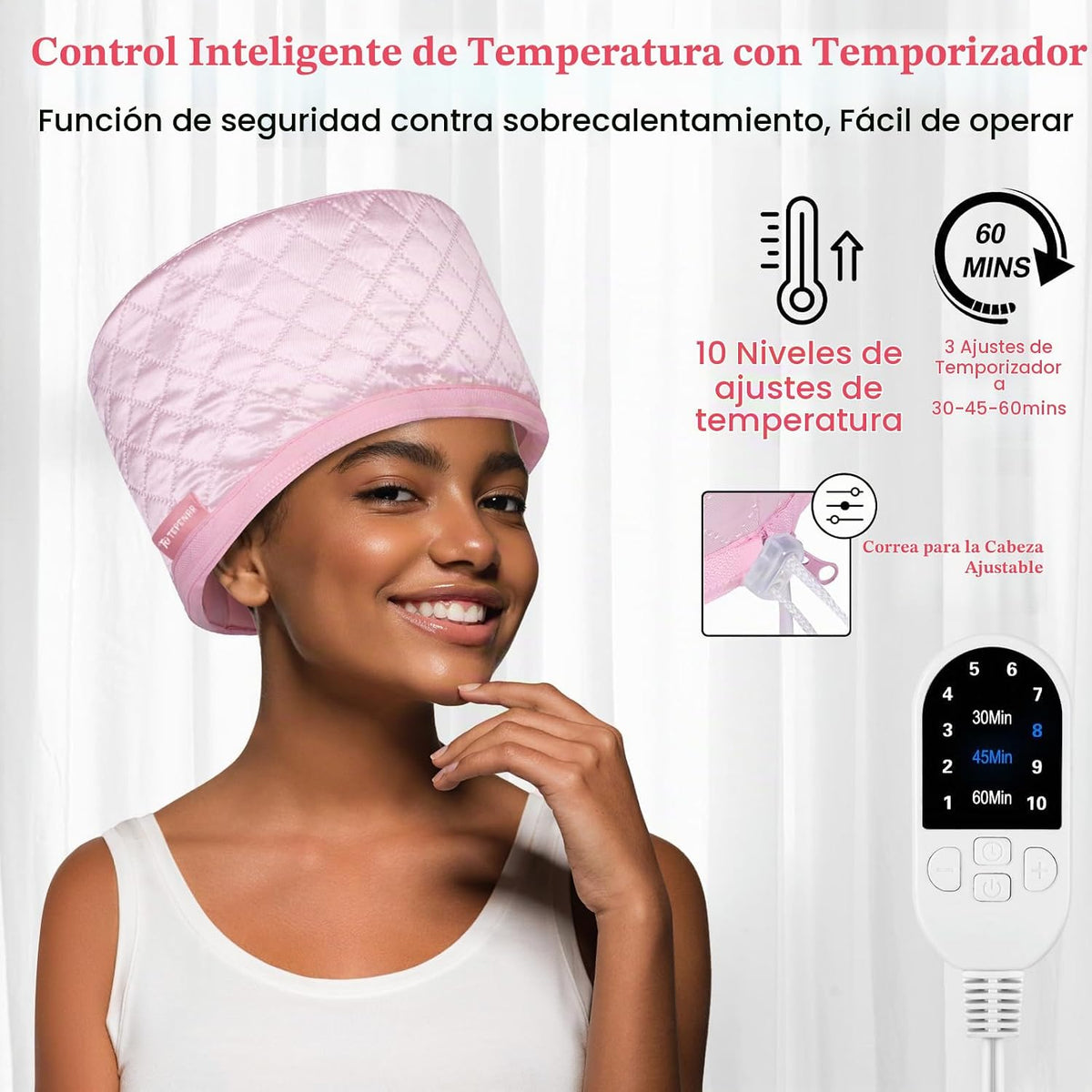 TEPENAR Vaporizador de cabello para acondicionamiento profundo: tap...