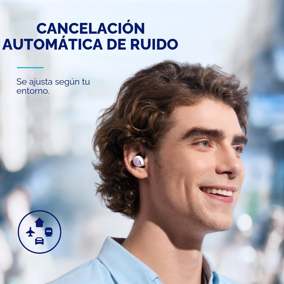 Soundcore by Anker Space A40 Auriculares adaptativos con cancelació...