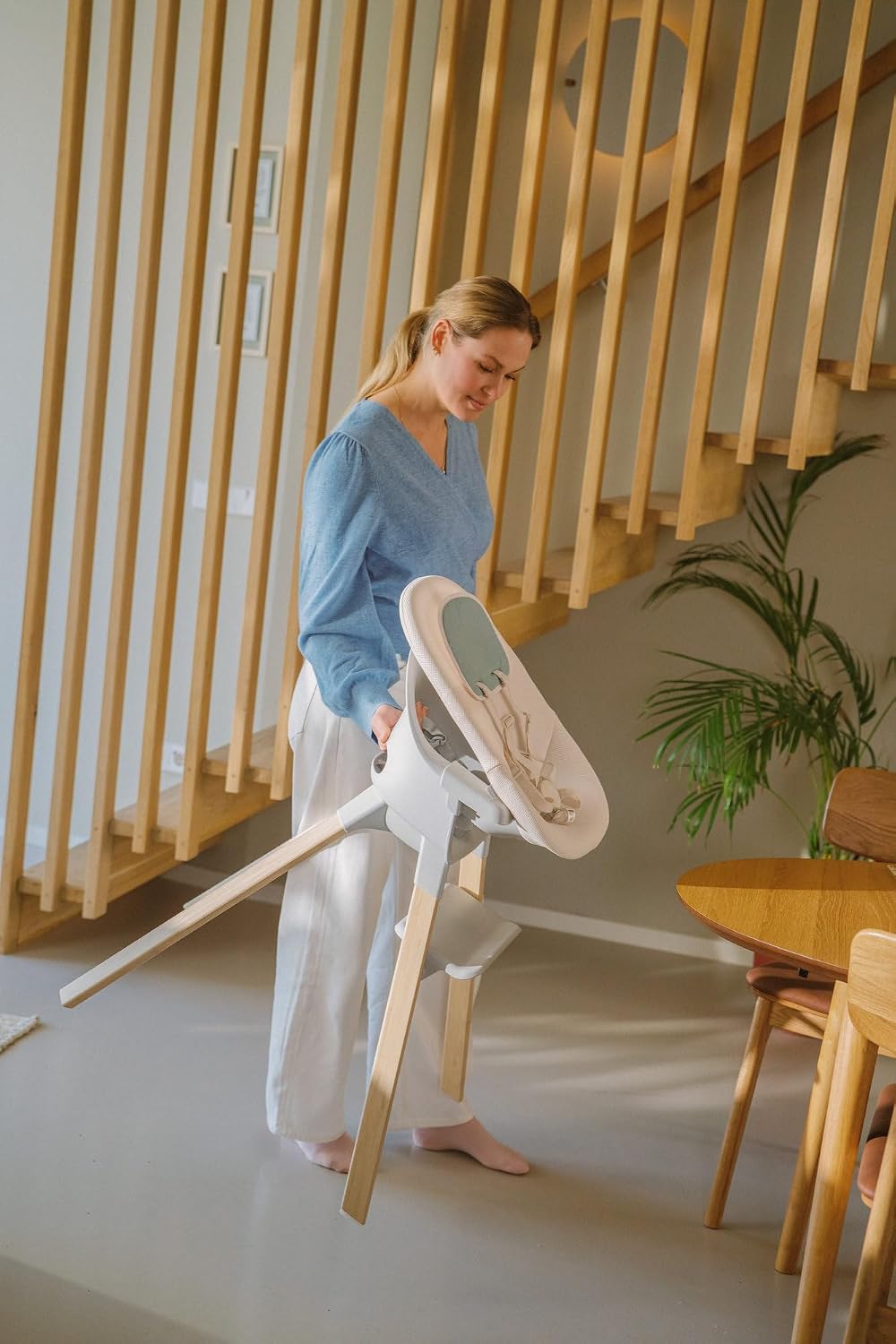 Stokke Clikk - Conjunto para recién nacido, color gris nube