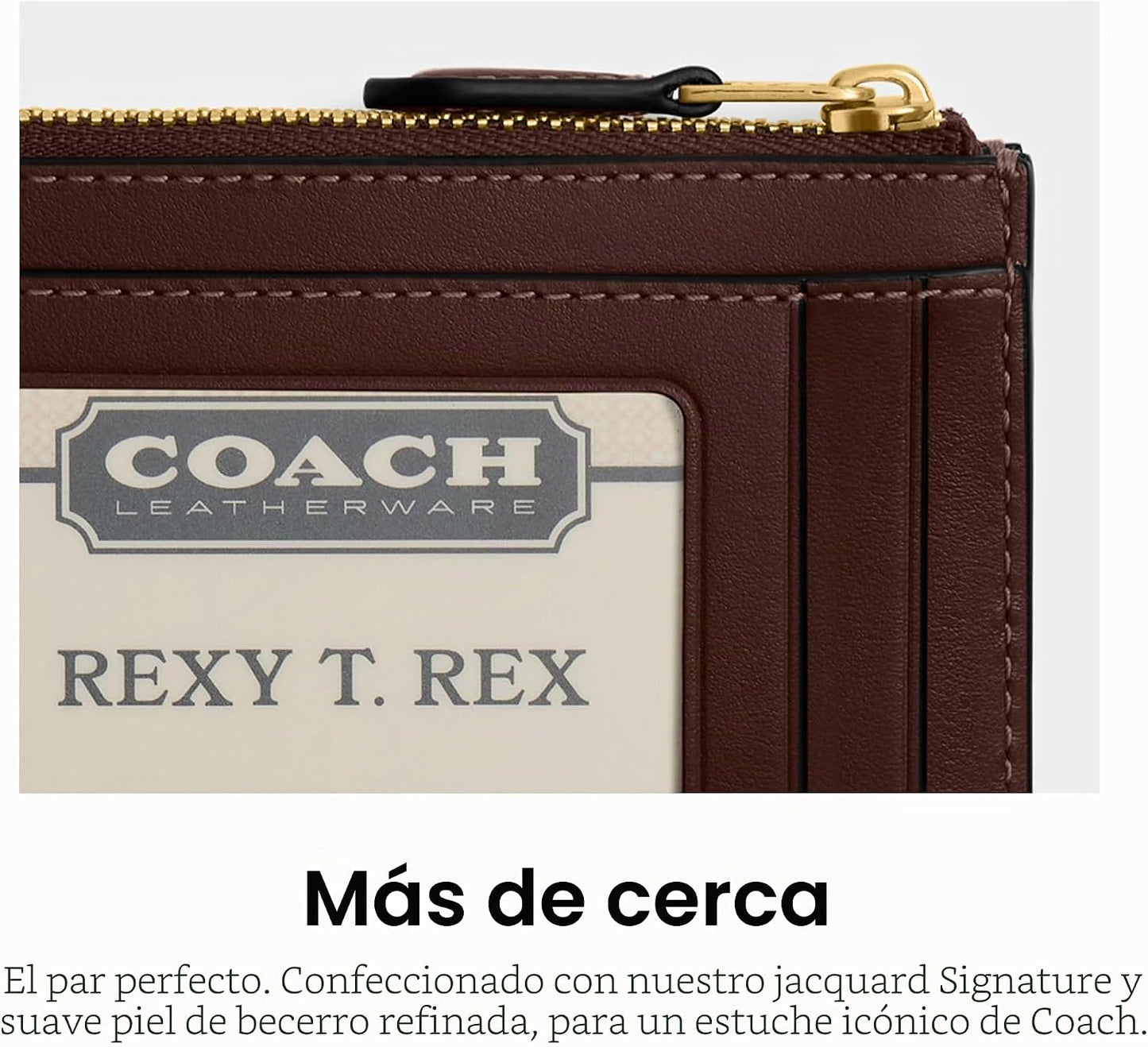 Estuche de identificación mini esencial Coach