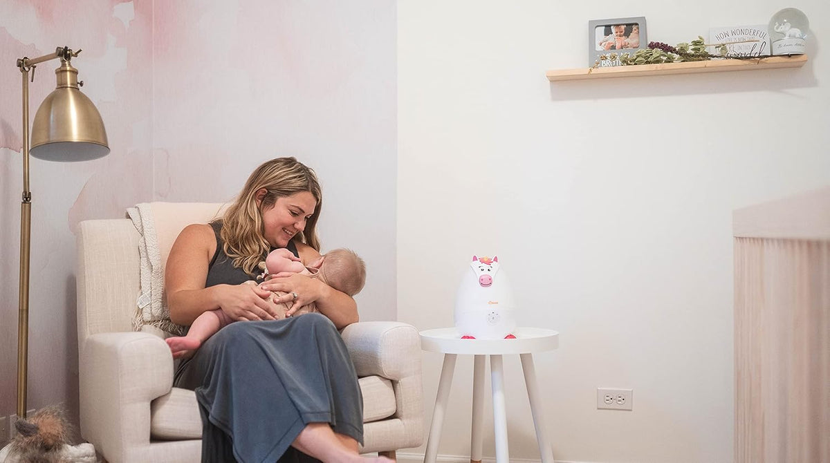 Crane - Adorables humidificadores ultrasónicos mini para dormitorio...