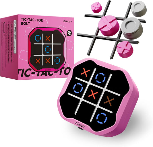GiiKER Tic Tac Toe Bolt Game, Juegos Portátiles Originales 3-en-1,...