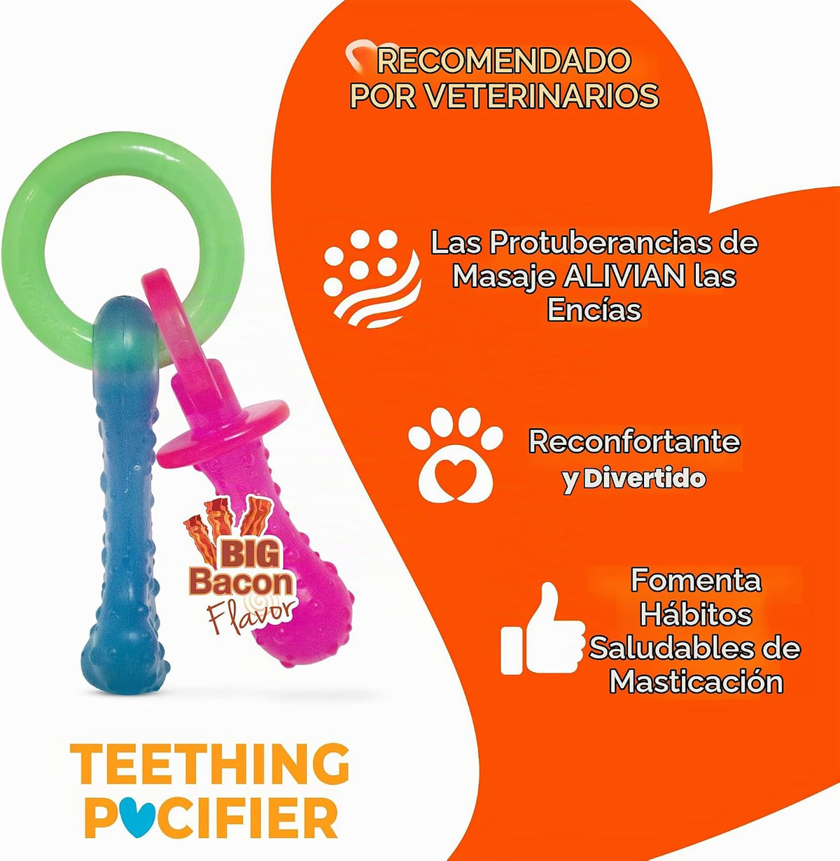 Nylabone Set básico para cachorro Puppy Chew Toys Juguete para masc...