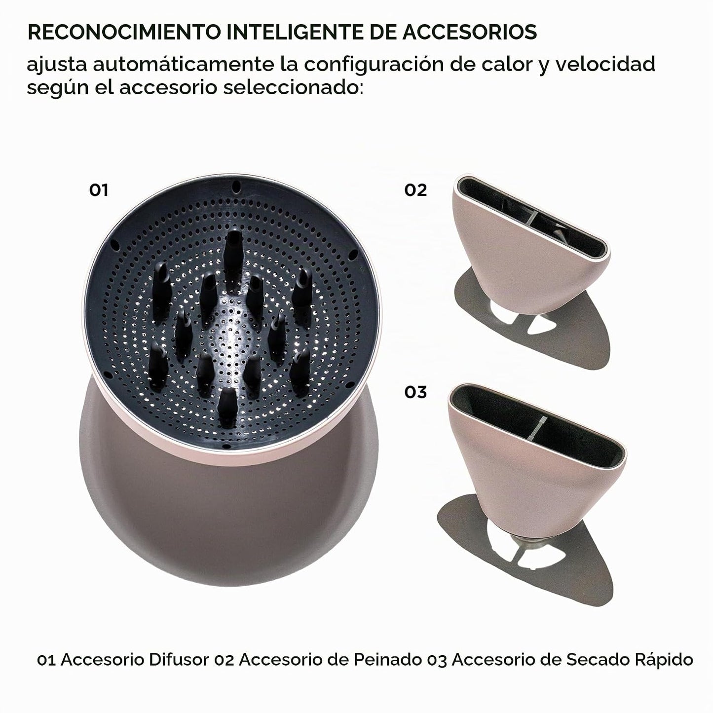 T3 Aire IQ Kit de secador de pelo con concentrador de secado rápido...