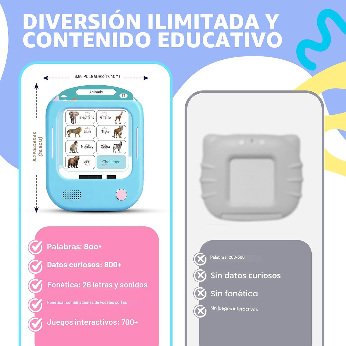 QuTZ Tarjetas flash parlantes, tarjetas flash fonéticas, aprende a...