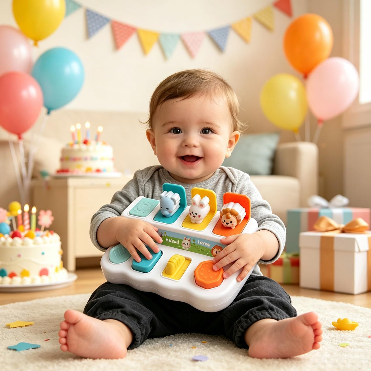 Juguete de causa y efecto para niños pequeños de 2 a 3 años \u2013...