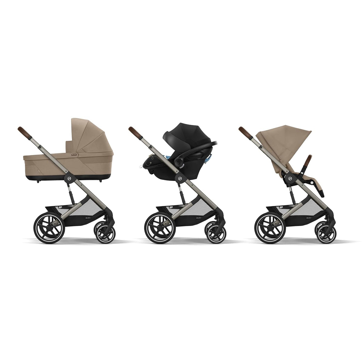 Cybex Balios S Lux - Cochecito de tamaño completo para bebés y niño...