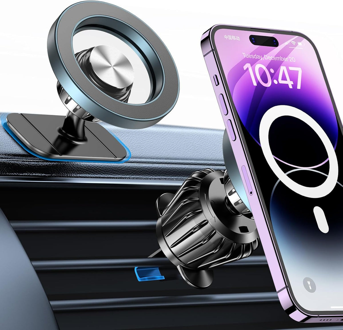 Kaistyle para soporte de coche Magsafe 【Imán fuerte】Soporte magnéti...