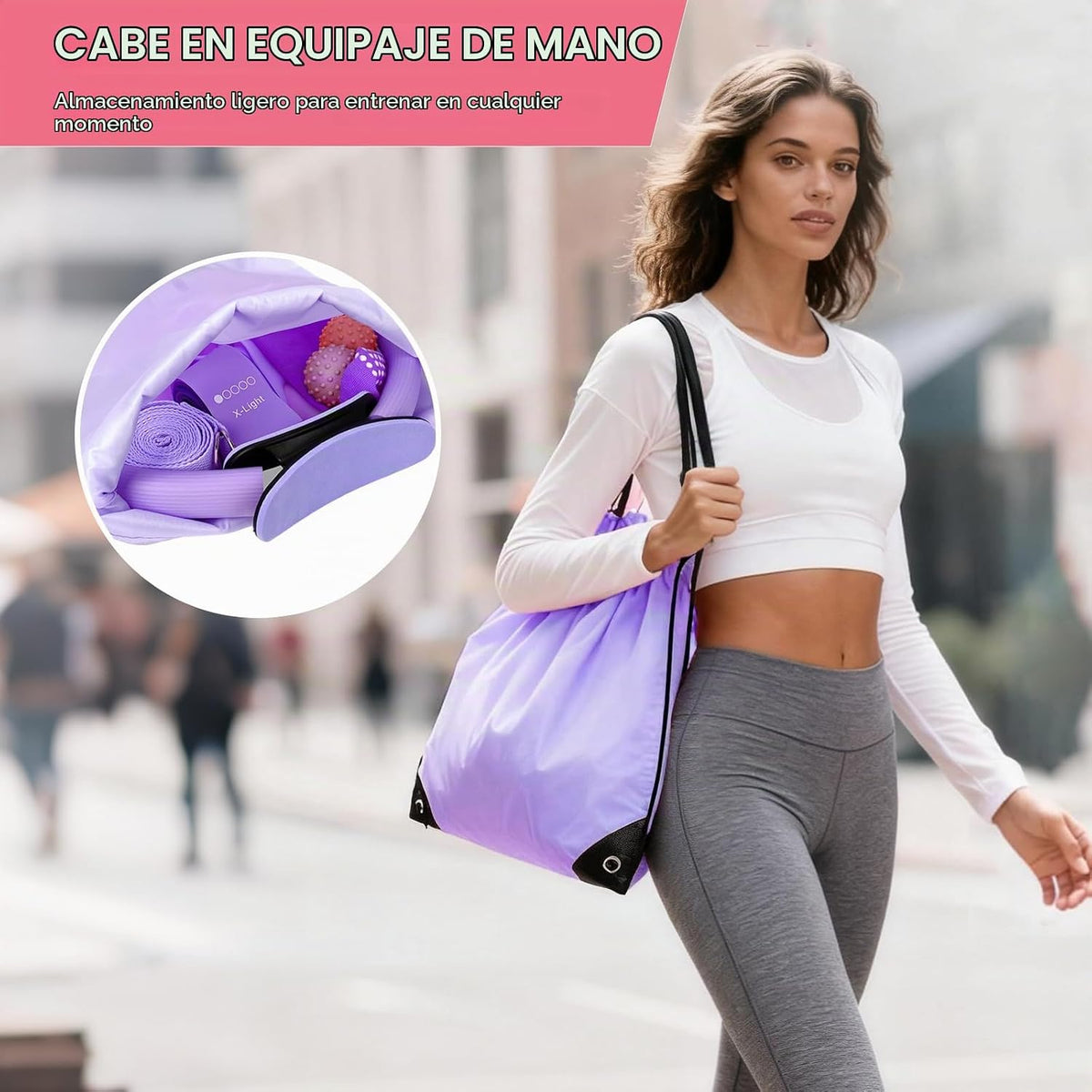 Kit de Pilates para el Hogar para Mujeres - Set de 14 Piezas de Equ...