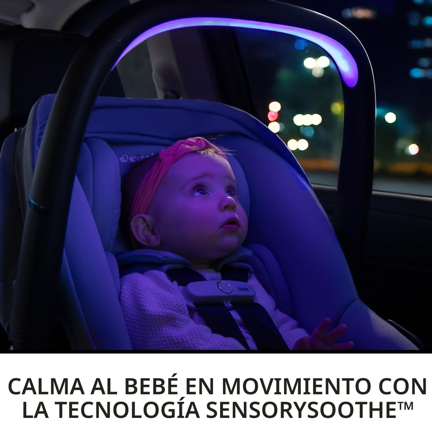Evenflo LiteMax NXT Asiento de coche para bebés orientado hacia atr...