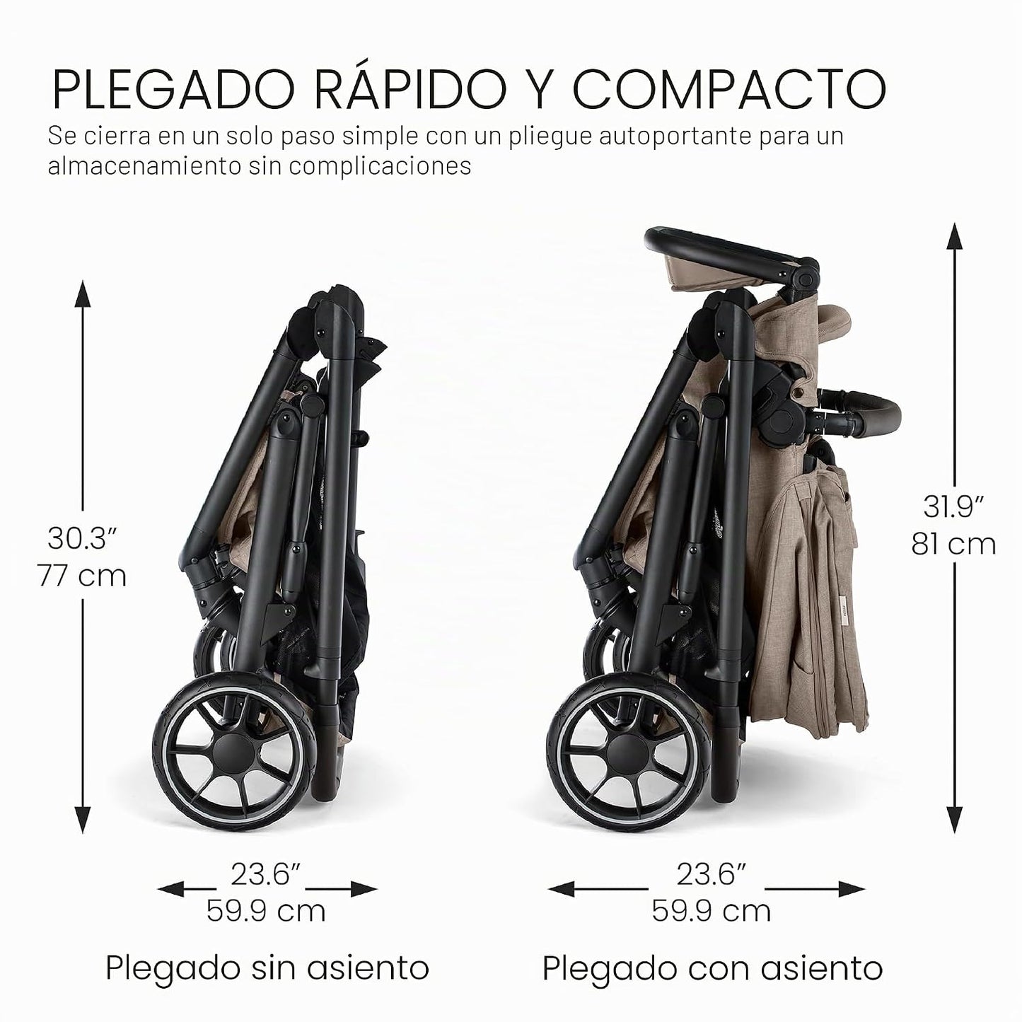 Britax Sistema de viaje Prism de tamaño completo, asiento de coche...