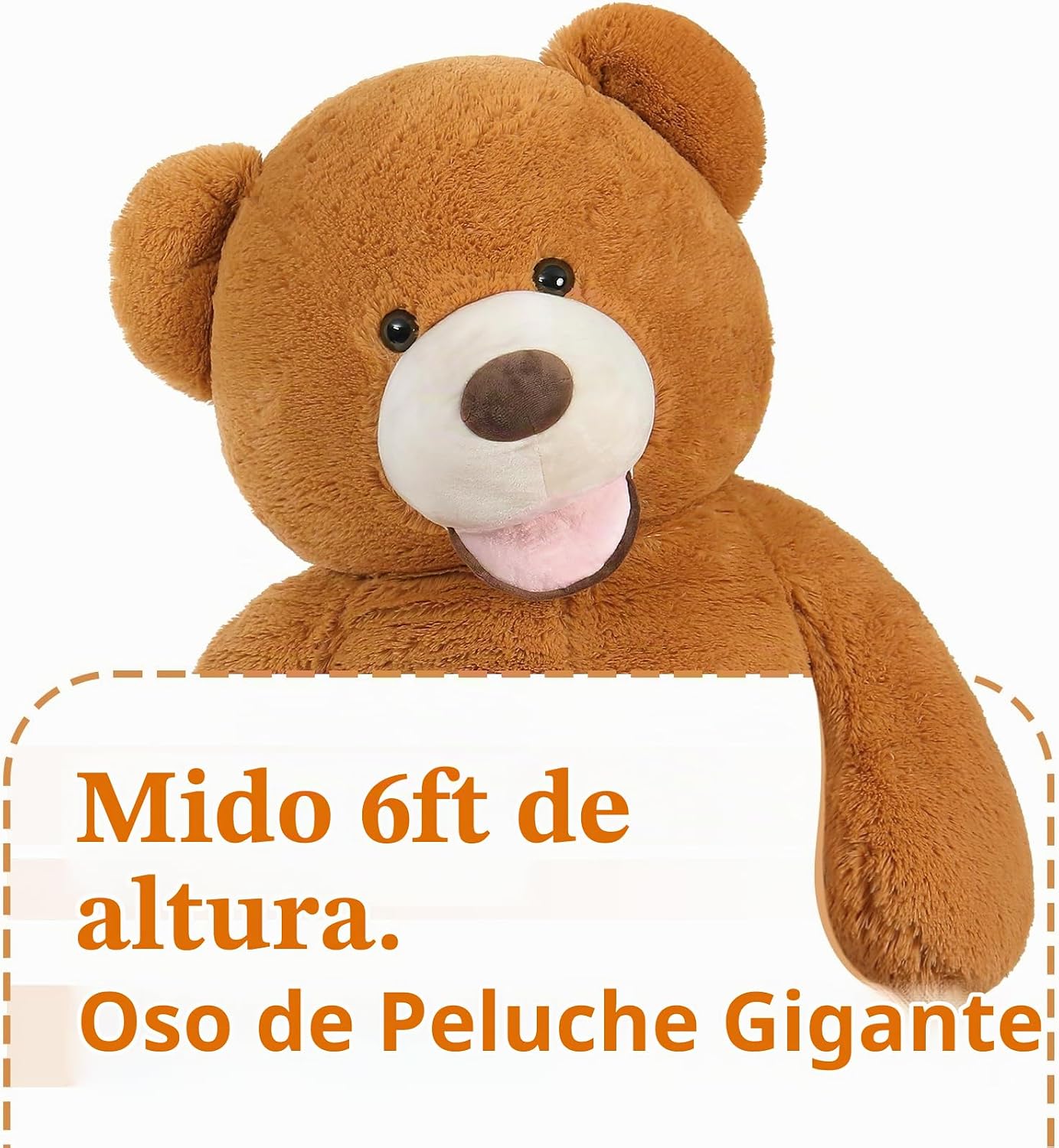 MaoGoLan Oso de Peluche Teddy Gigante de 6 Pies de Alto, Regalo de...