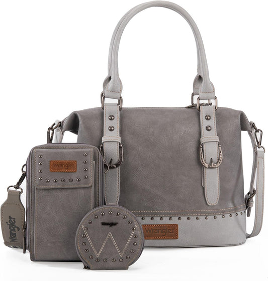 Wrangler - Juego de 3 bolsas de doctor para mujer, con asa superior...