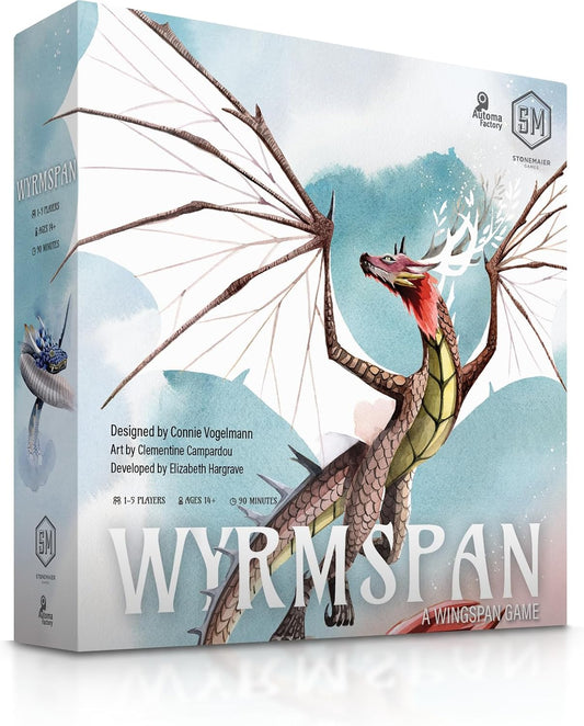 Stonemaier Games: Wyrmspan (Base Game) - Un juego de envergadura de...