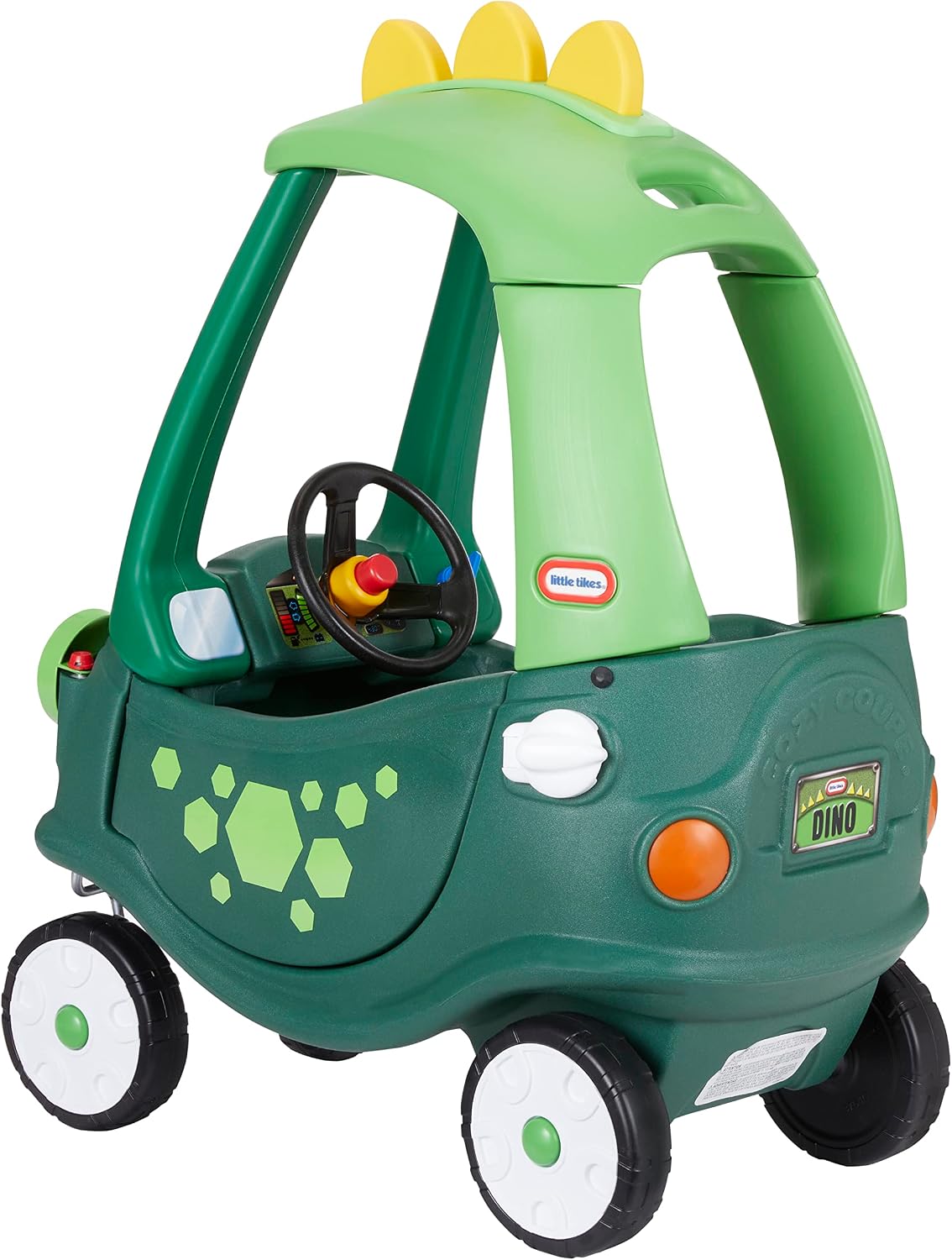 Little Tikes Cozy Coupe Dinosaur - Exclusivo de Amazon, grande, verde