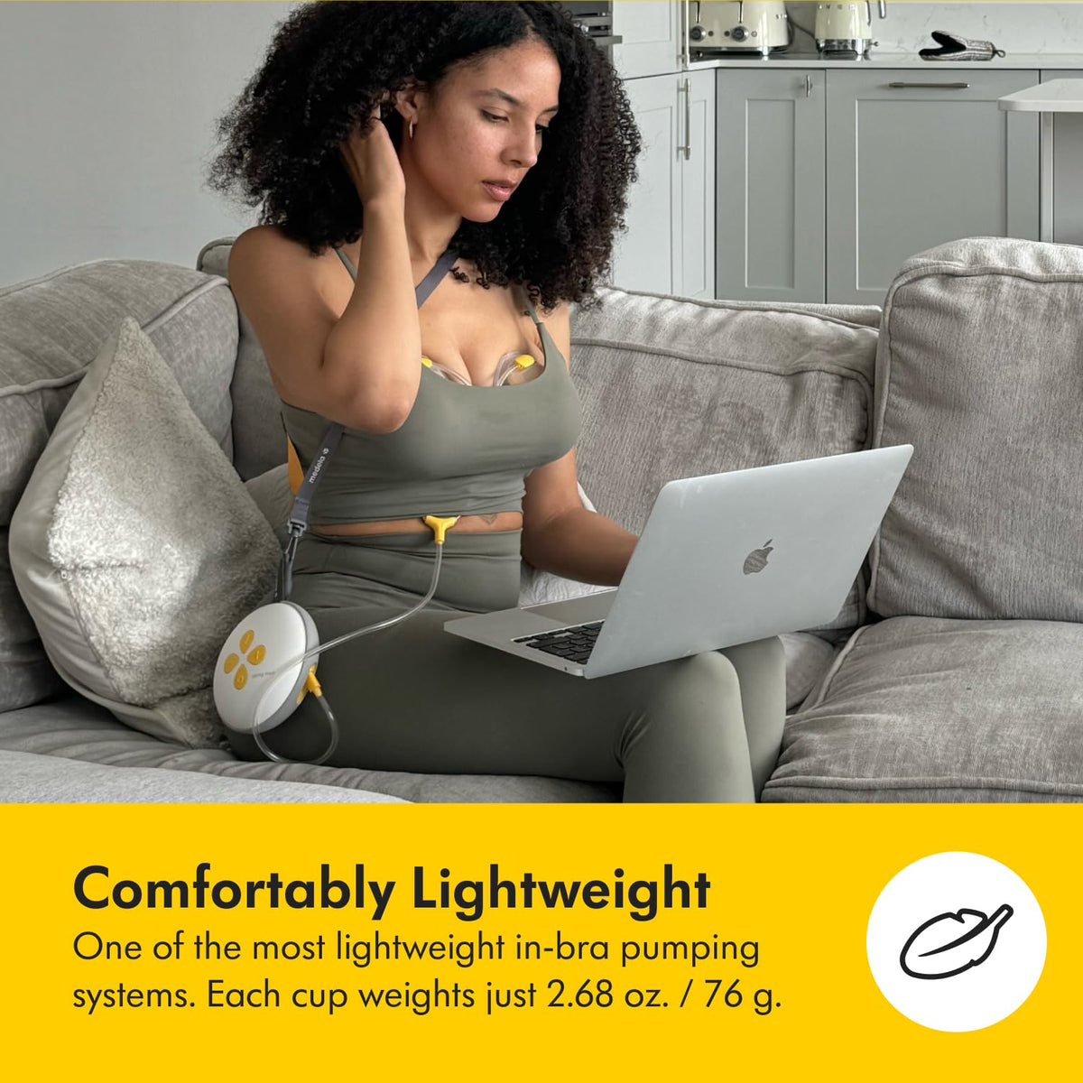 Medela Swing Maxi Extractor de Leche Eléctrico Manos Libres | 1Ct