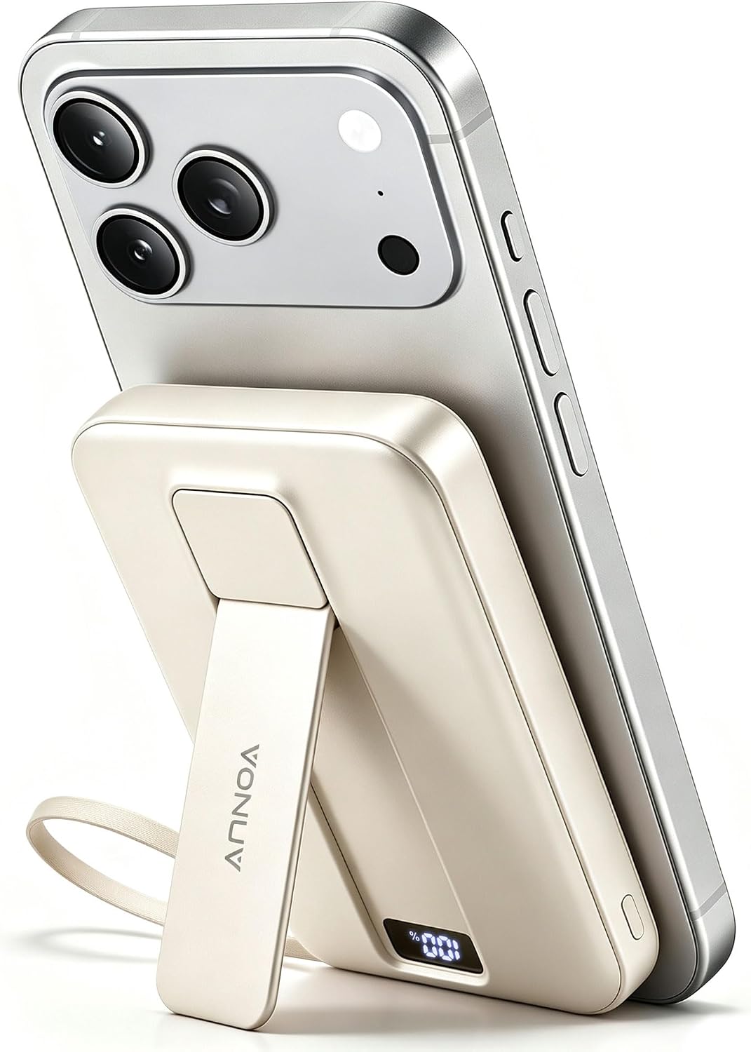 VONUV Cargador portátil magnético de 10000 mAh, banco de energía in...