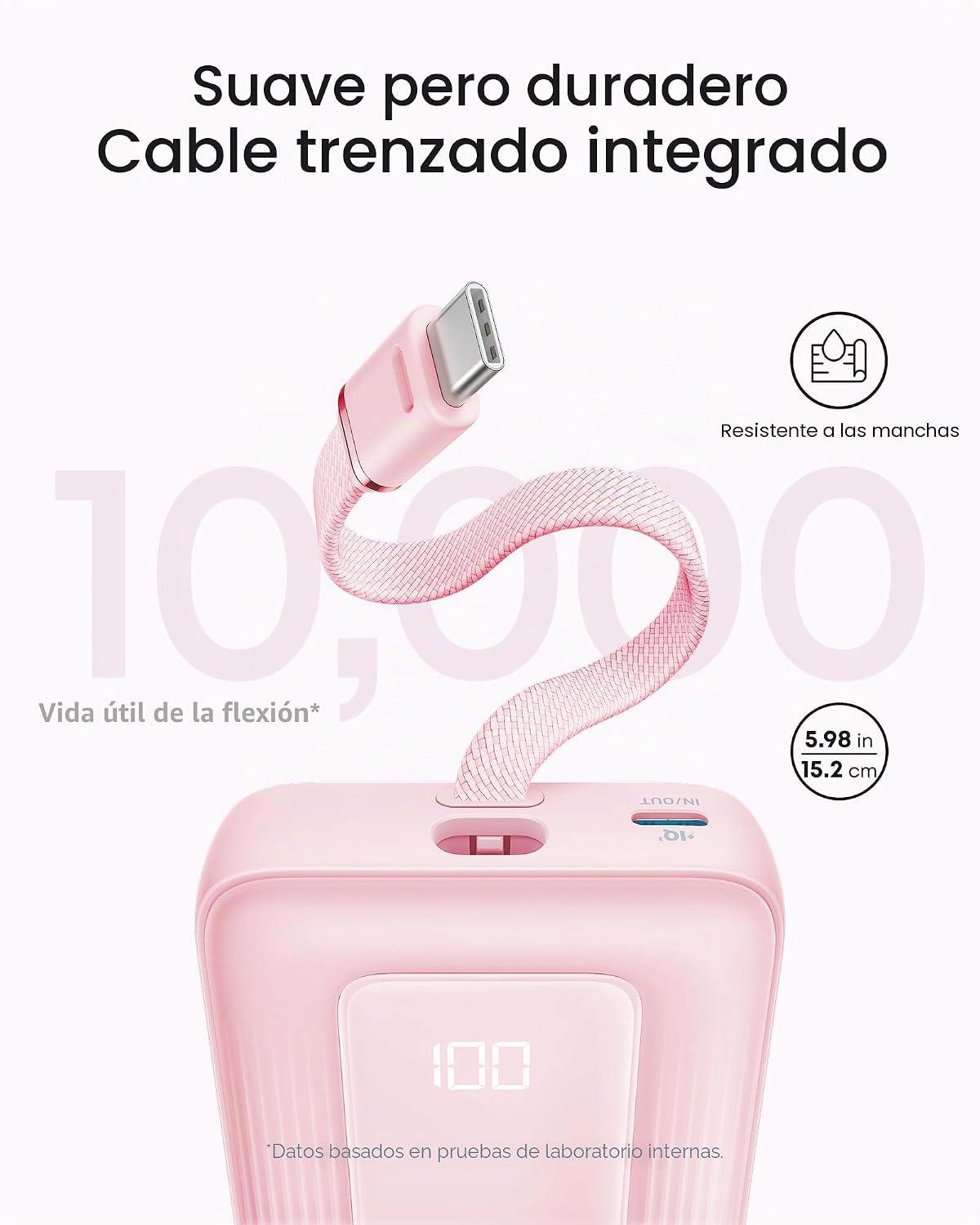 Anker Zolo Power Bank, cargador portátil de 20,000 mAh 45 W con USB...