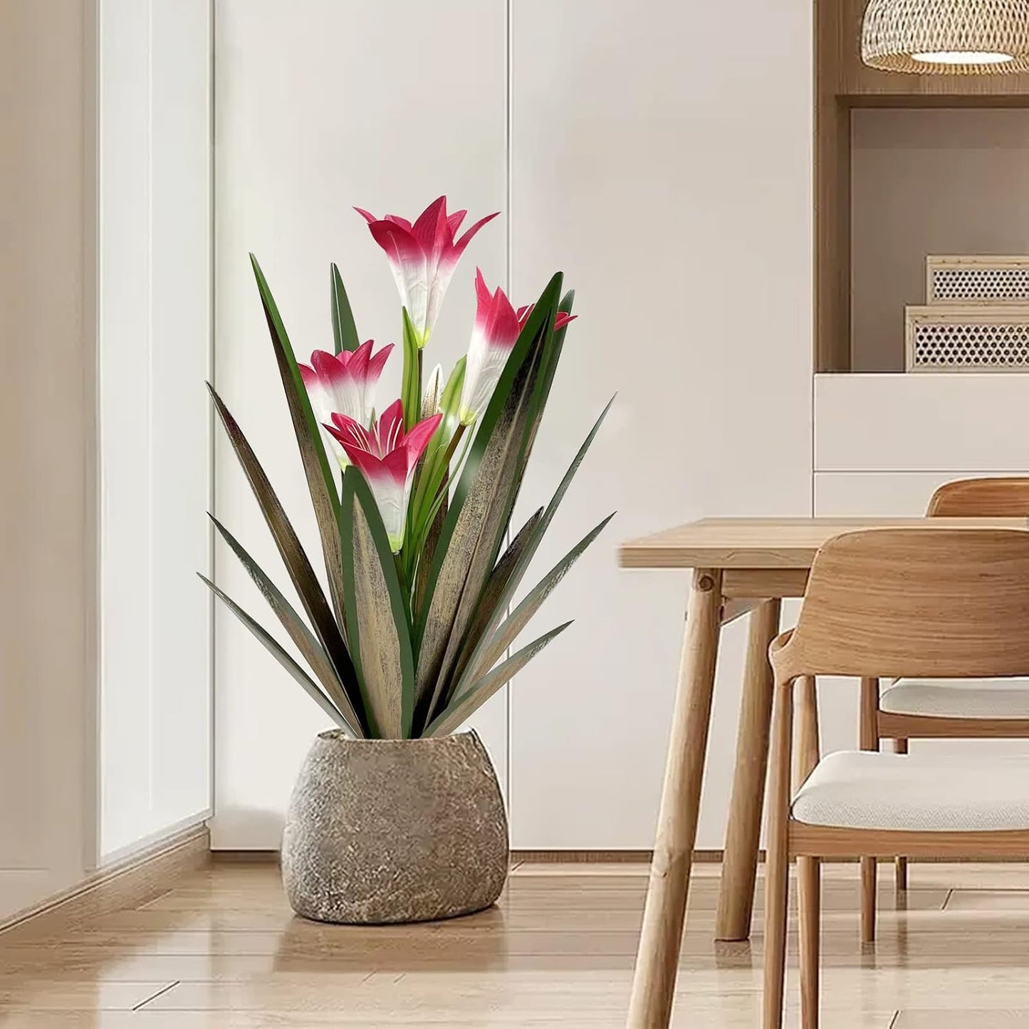Homight Planta de agave de metal para decoración al aire libre, lir...