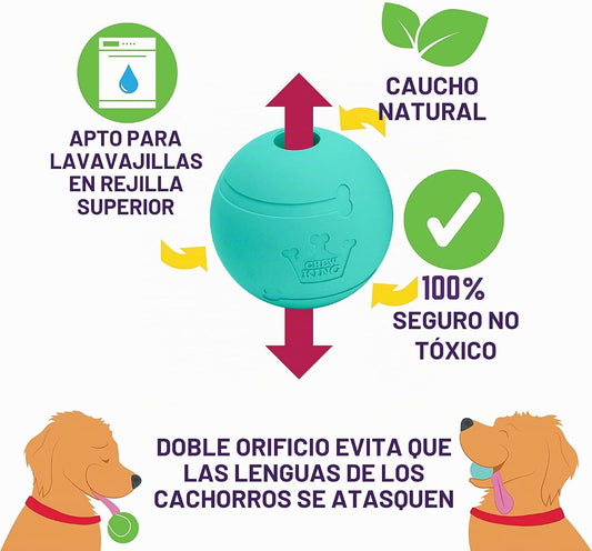 Chew King Juguete Premium para Perros con Premios, Colección de Gom...