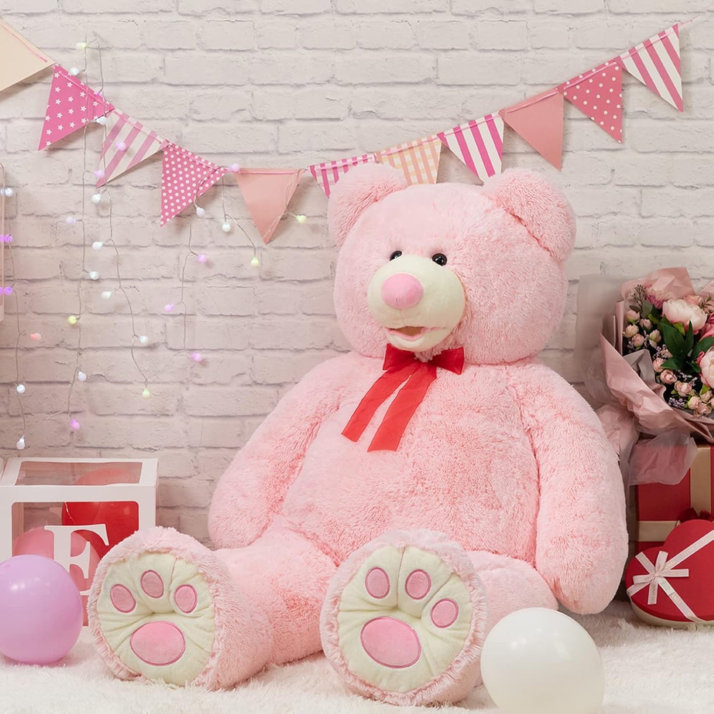 HollyHOME Oso de Peluche Gigante de 5 Pies, Animal de Peluche Enorm...