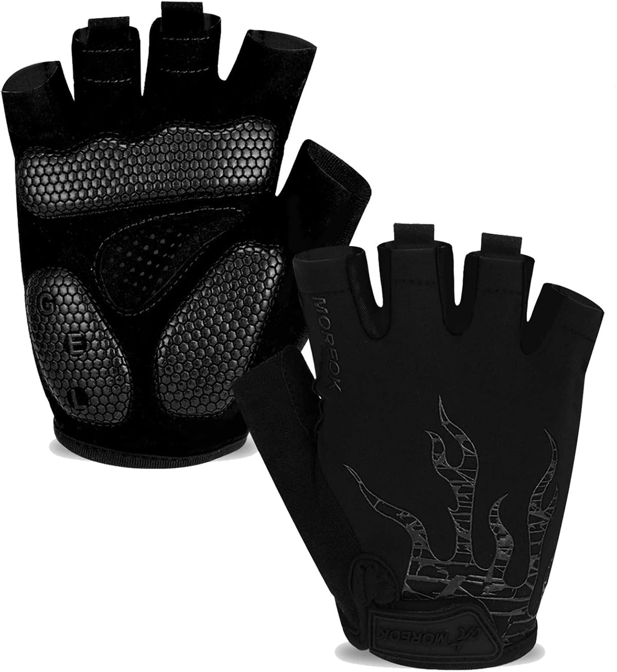 MOREOK Guantes de Ciclismo, Guantes de Bicicleta para Hombres\/Muje...