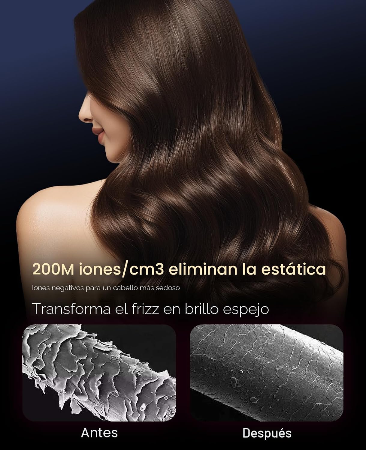 Secadores de Pelo para Mujeres, Secador de Pelo CONFU con Difusor,...