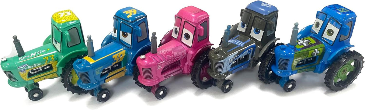 6 piezas de coches de película 2 3 coches surtidos 1:55 vehículos s...