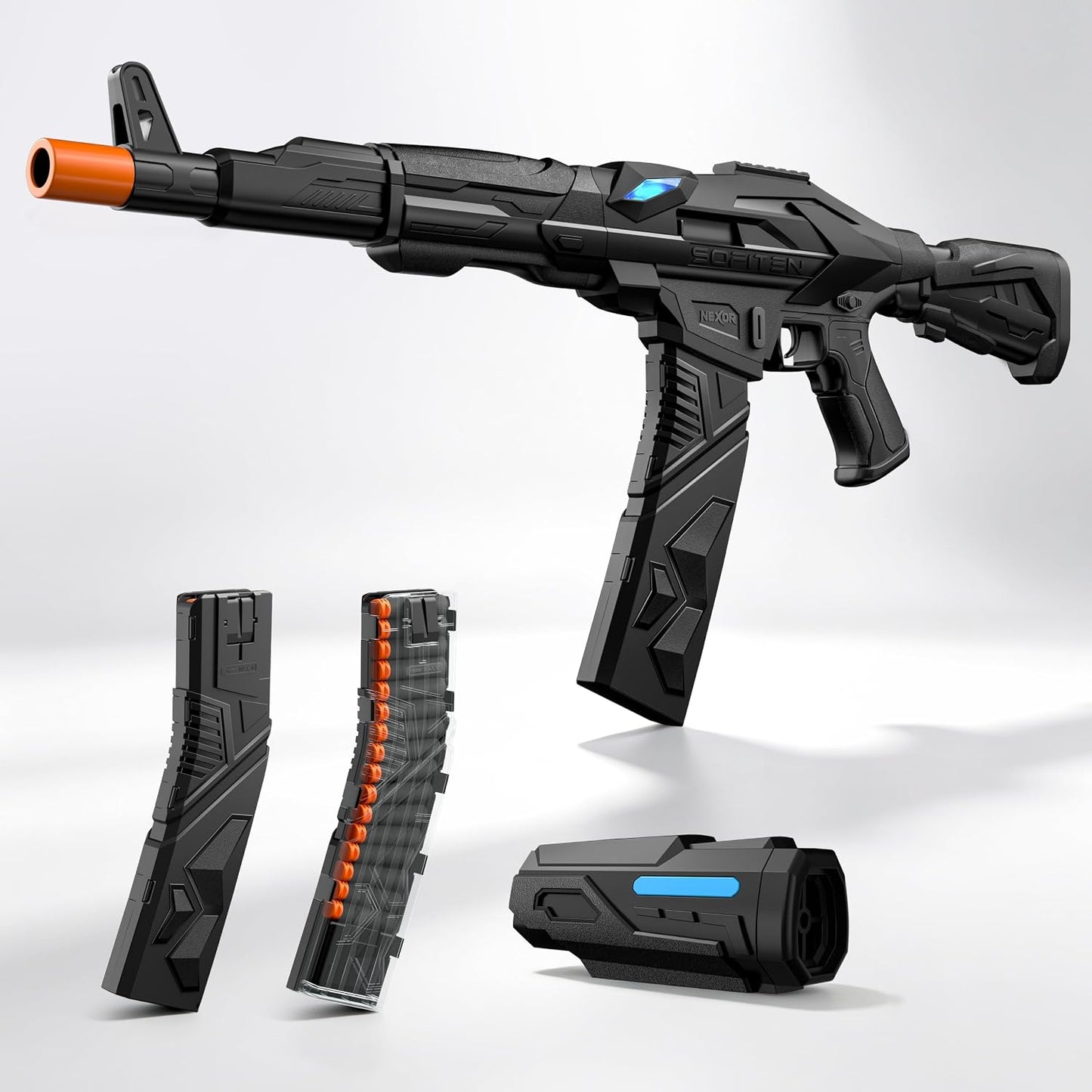 Sofiten Pistola de juguete automática, 3 modos de disparo, regalos...