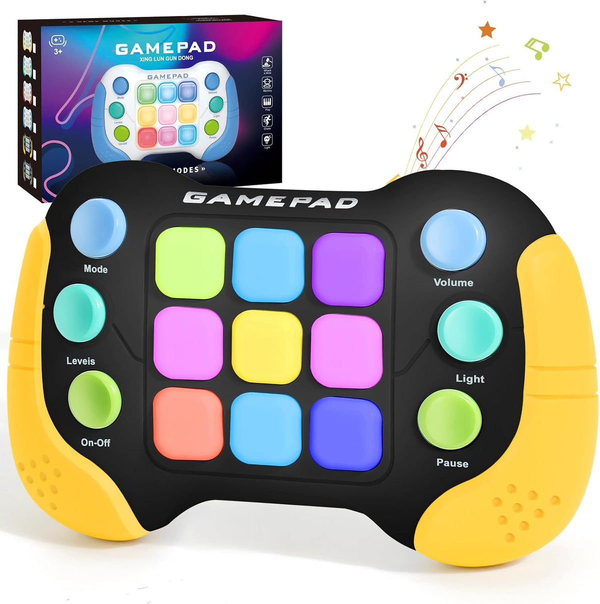AOTIBO Juguetes de Pulsión Rápida, Juego Electrónico de Mano Interm...