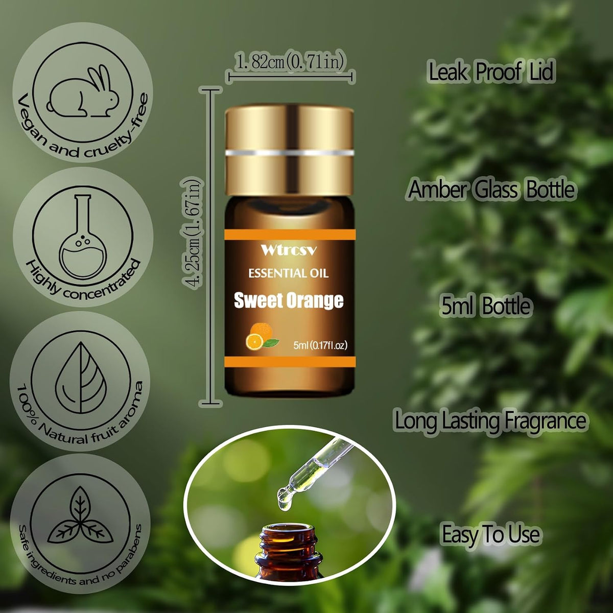 Wtrcsv Juego de aceites esenciales \u2013 Los 15 mejores aromas par...