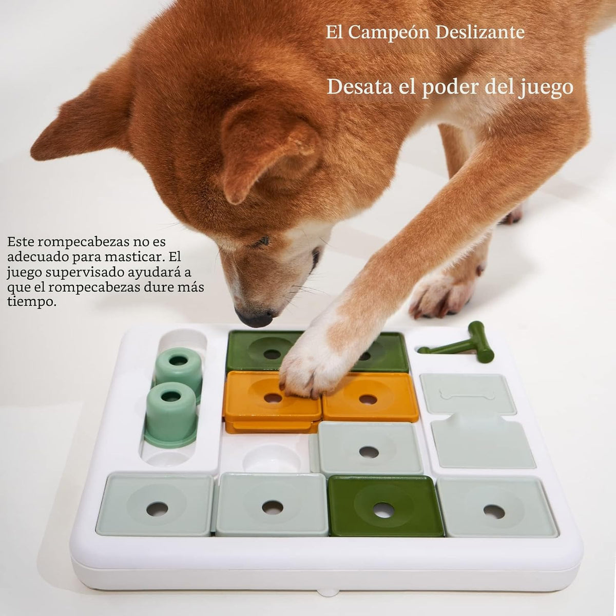 Barkwhiz Juguete Rompecabezas para Perros de 3 Niveles, Estimulació...