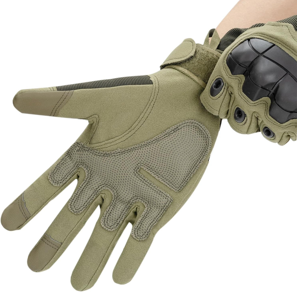 GCSIOM Guantes tácticos con pantalla táctil para protección al aire...